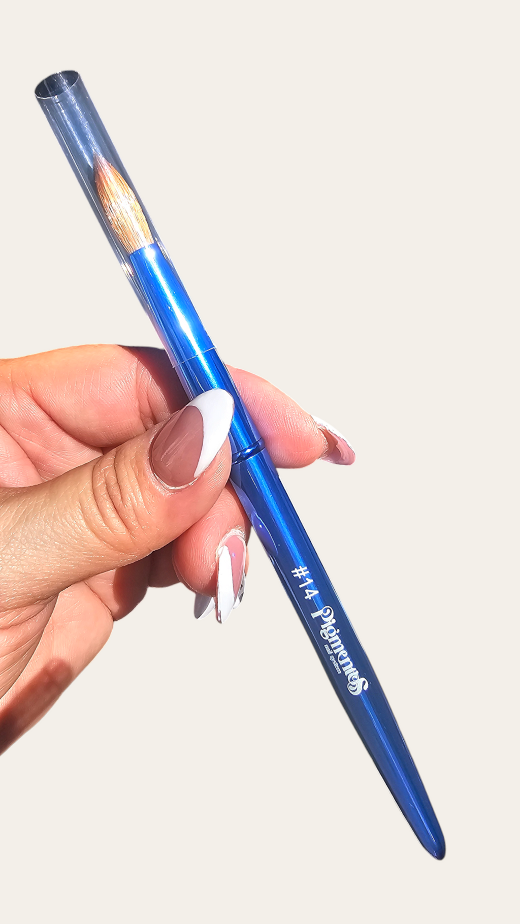 Pincel de aplicación de alta calidad #14 azul