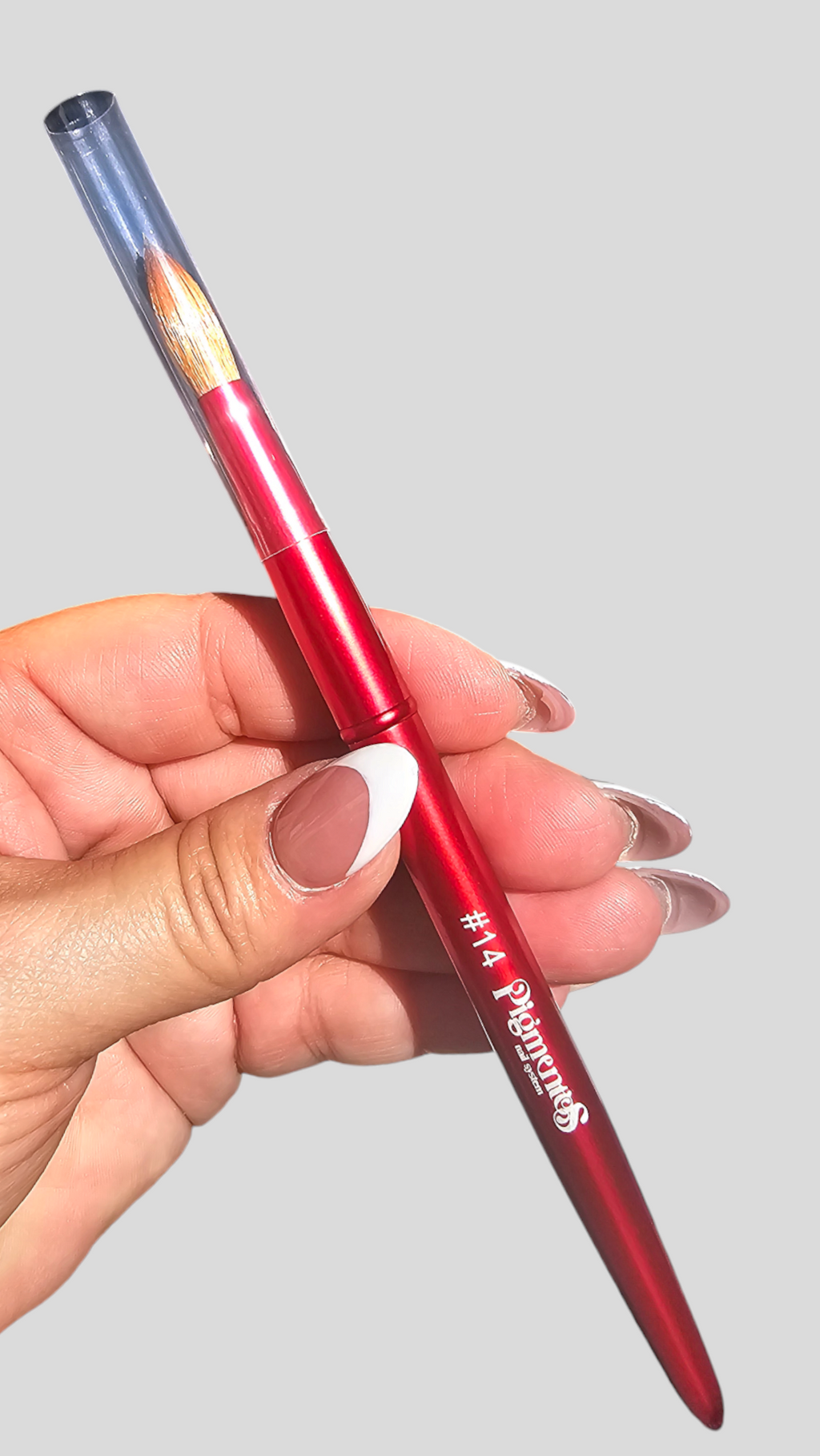 Pincel de aplicación de alta calidad #14 rojo