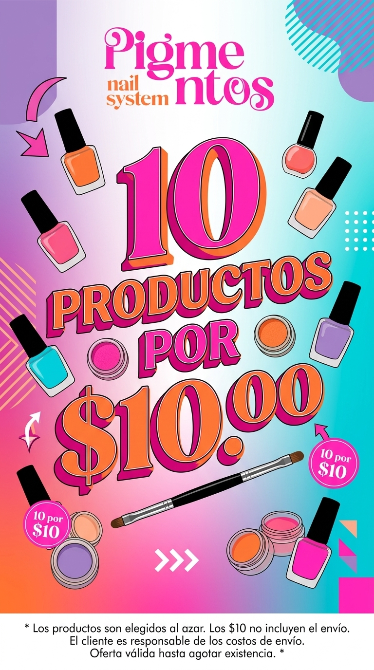 Diez artículos por diez dólares!
