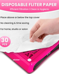 Filtros desechables para aspiradora Magenta.